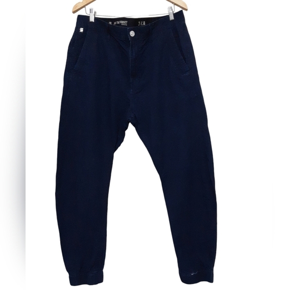 Raw just for the profect pant men 36x34 jogger Trouser blue casual office - Picture 1 of 12